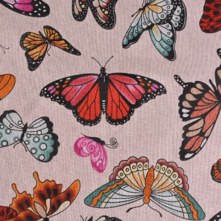 Елемент от плат в десен на пепериди, показващ плътността на материала