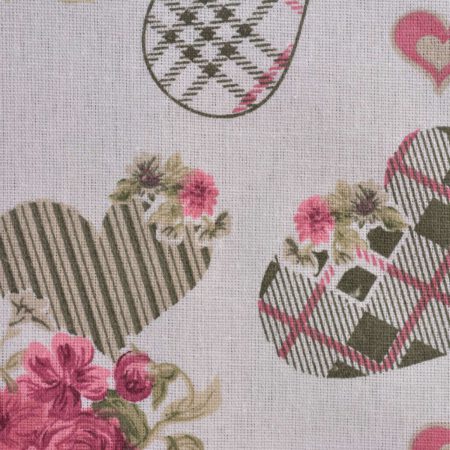 Детайл показващ разцветката и плътността на материала