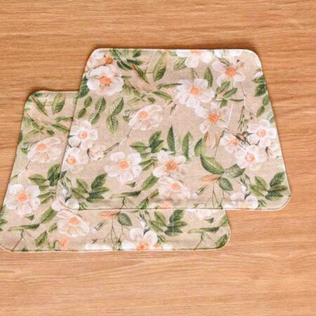 Комплект от две подложки за сервиране за кръгла маса