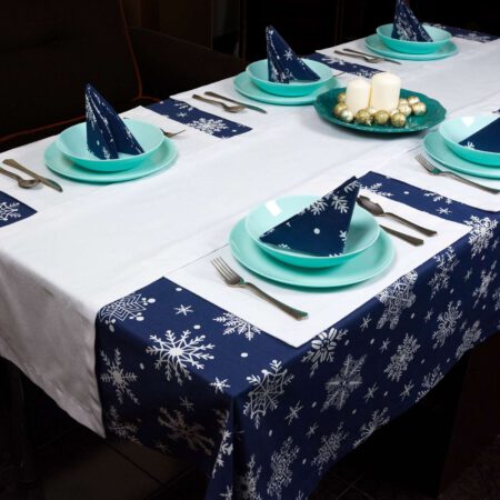 Красива зимна трапеза