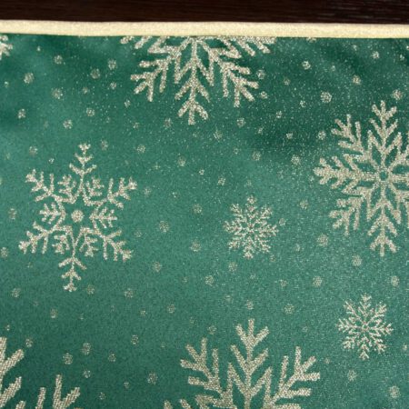 коледен рънър със златен кант