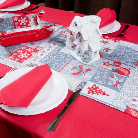 декорация на празнична коледна маса