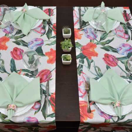 комплект тишлайфери за маса, салфетки и пръстени за салфетки