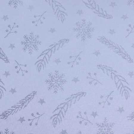 Разцветка на тишлайфер в сребристо за празници