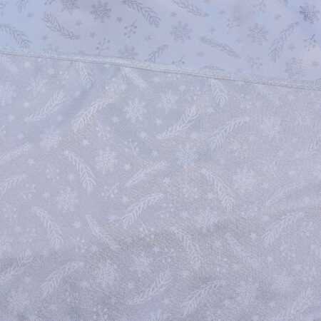 Две страни на разцветка на сребриста покривка