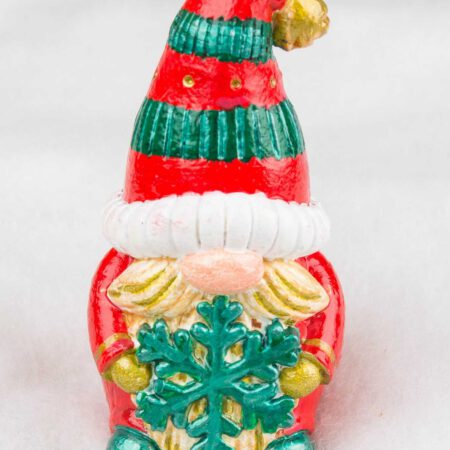 Коледен гном със снежинка