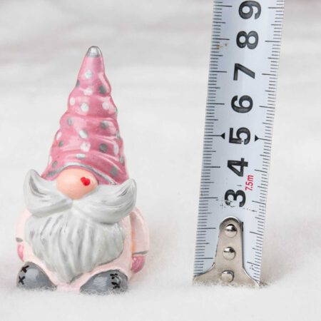 Розов гном, височина в сантиметри